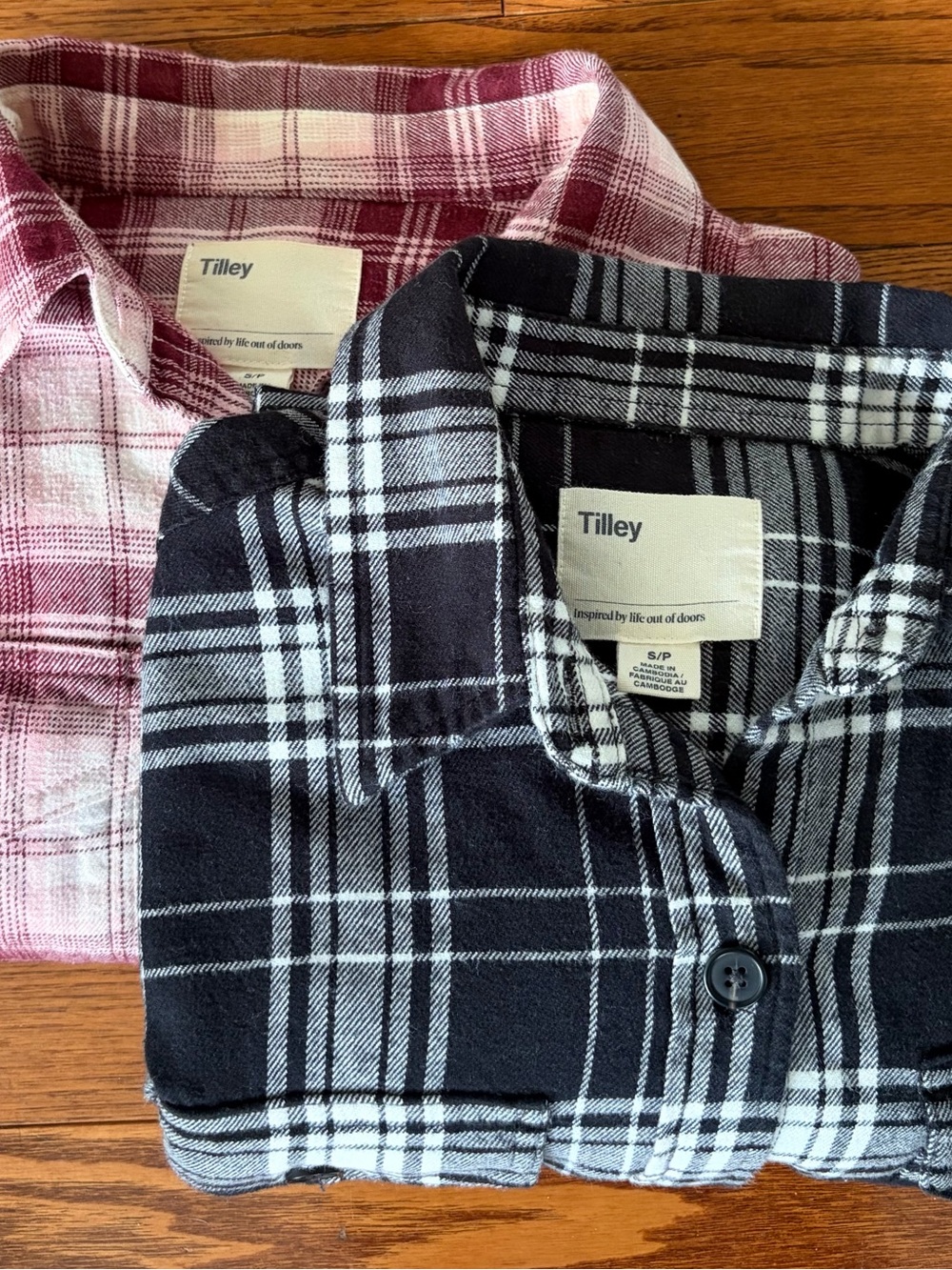 Women’s Tilley Flannel Shirt Bundle of 2 Size Small